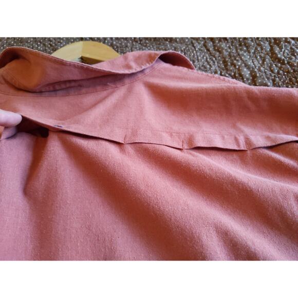 Orvis Hemp Performance Blend Active Fit Shirt Clay Terracotta XXL Vented - Picture 7 of 7
